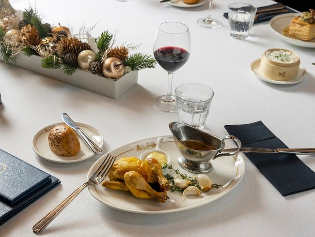 Menu du Réveillon de la Saint-Sylvestre